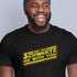 distressed 80s tees featuring the words May the schwartz be with you.