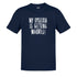 Funny adult shirts featuring the words My Dyslexia Is Getting Whores. Our Offensive Shirts are designed and printed in the US.