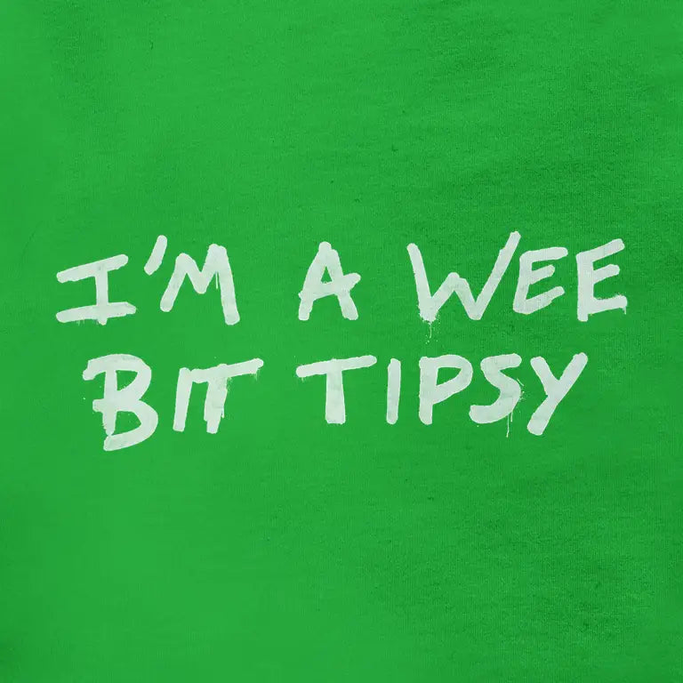 Im a wee bit tipsy funny drinking Irish shirt by Dodo Tees