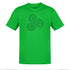 Mens St Pattys Day Shirt with a Triskelion design