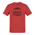 christmas t shirt with cousin eds rv logo in heather canvas red by dodo tees