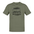 christmas t shirt with cousin eds rv logo in heather olive by dodo tees