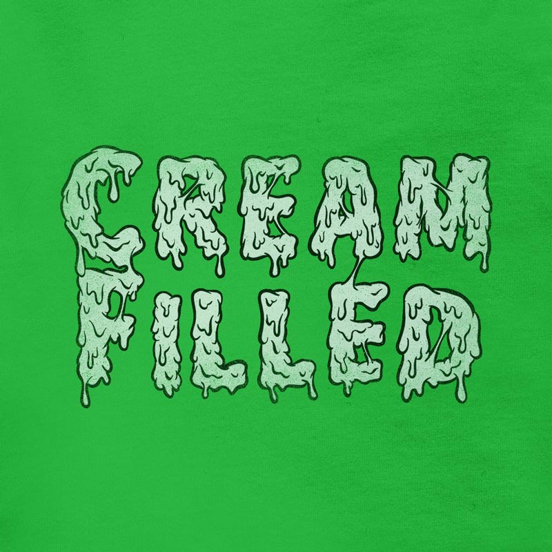 funny t-shirt reading Cream Filled
