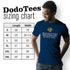 funny inappropriate t-shirts sizing chart for the Gecko Anal Shirt. The offensive apparel is available in Small to 3XL