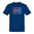 funny tee shirts with letsi logo in blue