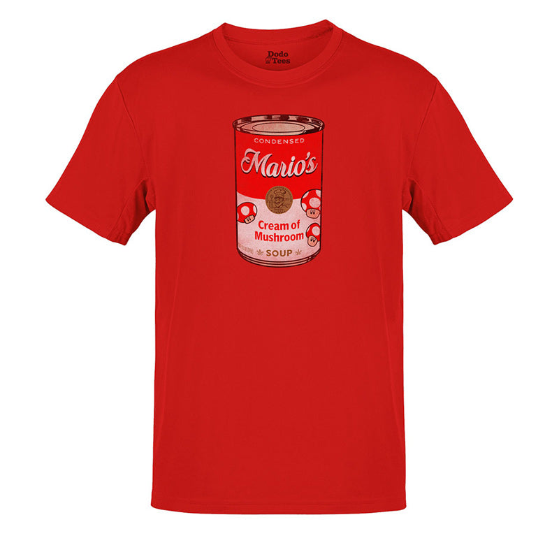 This Mario T-Shirt is a mashup of pop culture. The gamer t shirt is printed with a distressed look.