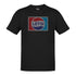 snarky t shirt with letsi logo in black
