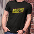 Retro movie t shirts featuring the words May The Schwartz Be With You. Black 80s tees.