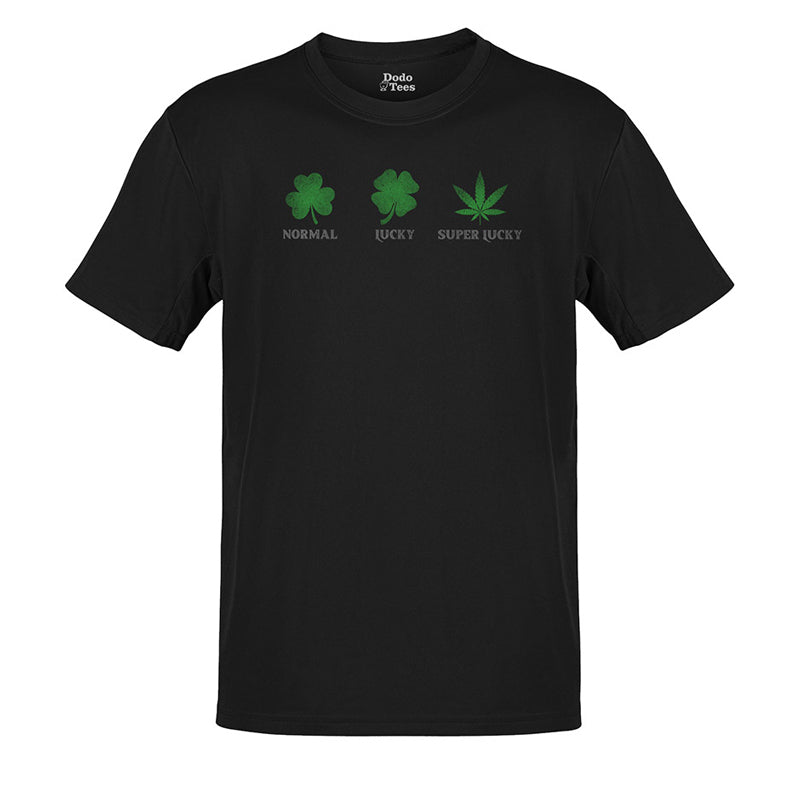 st patricks day shirt with marijuana leaf