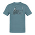 dad t shirts with aeromoto illustration in heather slate by dodo tees