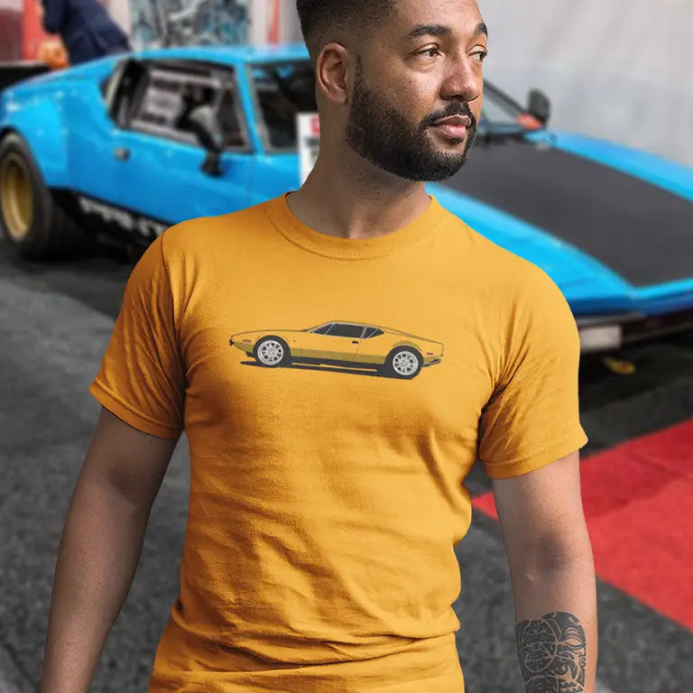 Auto T shirt featuring a legendary Italian sports car