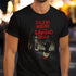 Christmas Shirts For Guys reading silent night of the living dead