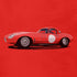 car shirt with e type illustration by dodo tees