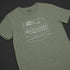 Dodo Tees funny camping shirts for men featuring a vintage looking lokign that reads Camp Quichter bitchen. The retro t shirts are buttery soft and side seamed.