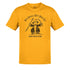 LOTR You Shall Not Pass Go shirt in gold. 