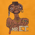 80s tees featuring Mr. E.T.  movie mashup illustration by Dodo Tees. The Mr. ET Shirt is lightly distressed for a vintage vibe.