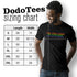 Rainbow clothing sizing chart. The Dodo Tees LGBT rights shirts are available in Small 28Lx19W. Medium 29Lx20.5W. Large 30Lx22W. XL 31Lx24W. 2XL 32Lx26W. 3XL is 33Lx28W.