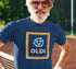 Oldi Grandpa T Shirt satirizing a grocery store. The Music T Shirts feature an original design by Dodo Tees.