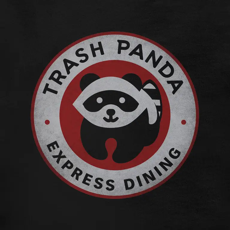 Raccoon trash panda express shirt for women