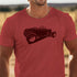 Roadster shirt featuring a 1950s style hot rod. The automotive apparel is made from buttery soft heather fabric. 