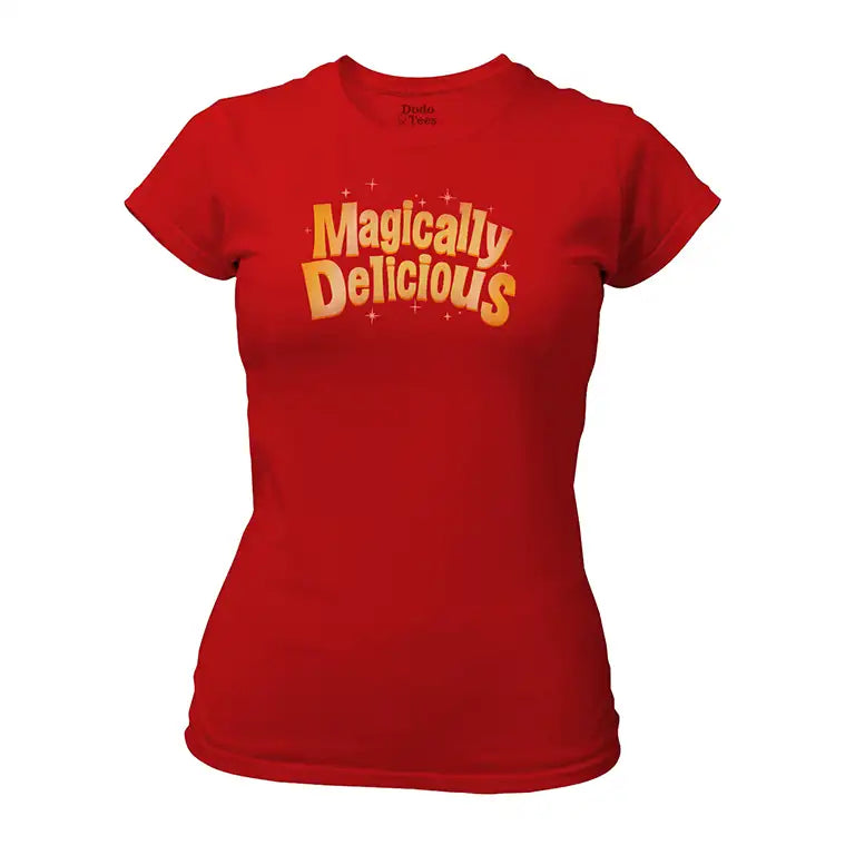 Women's Graphic Tees magically delicious design by Dodo Tees