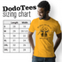 You Shall Not Pass Shirt sizing chart. LOTR shirt comes in S-3XL