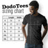 sizing chart for band tees. available in sizes small to 3XL