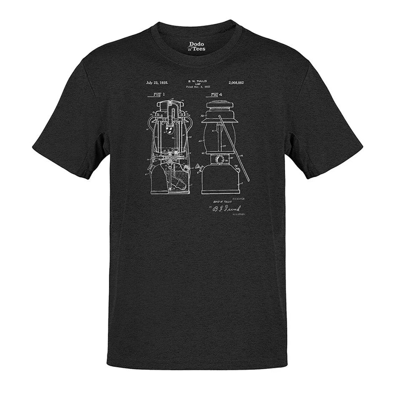 camping shirts for men with lantern patent in heather charcoal