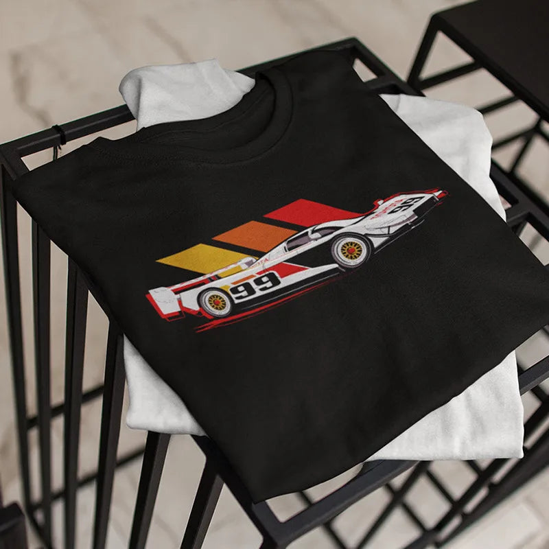 folded car shirt with aar eagle mkIII drawing