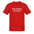 funny inappropriate t shirts in red with text "what happened to the american wet dream?"