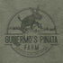 Guillermo's Piñata Farm funny t shirt with original logo. This graphic tee is the perfect blend of playful and fashionable