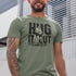 close up of model wearing gym lover gifts hug it out t shirt