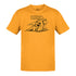 loch ness monster and bigfoot t shirt in gold by dodo tees