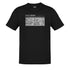 lyric t shirts in black with friday I'm in love calendar with writing inspired by the song lyrics. The classic rock band shirts feature a distressed printing style for a retro feel.