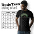 sizing chart for mens irish shirt. available in sizes small to 3XL