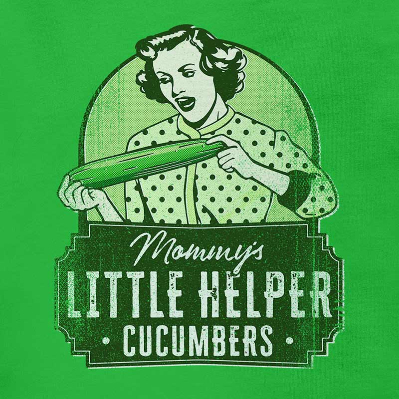 offensive t shirts mommys little helper cucumbers by dodo tees