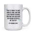 back view of novelty mug with classic movie mr. stay puft quote