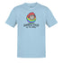 pride merch with rainbow sheep of the family cartoon in light blue