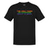 black pride t shirt that reads The Only Thing I'm Confused About Is Math. The pride merch is side-seamed and features a rainbow of colors within the typography.