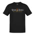 tv show tee with regal beagle bar logo in black by dodo tees