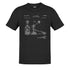 Dodo Tees heather charcoal rock t shirt featuring a patent for a drum pedal. Our music themed shirts are where comfort meets style,