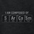 Funny t shirt that uses the Periodic table to spell out Sarcasm. The nerd t shirts are made with buttery soft heather fabric. This elements shirt features an original Dodo Tees design.