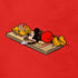 detail view of sarcastic tees mouse in mouse trap t shirt by dodo tees