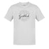 yoga shirt with practice gratitude design in classic white by dodo tees