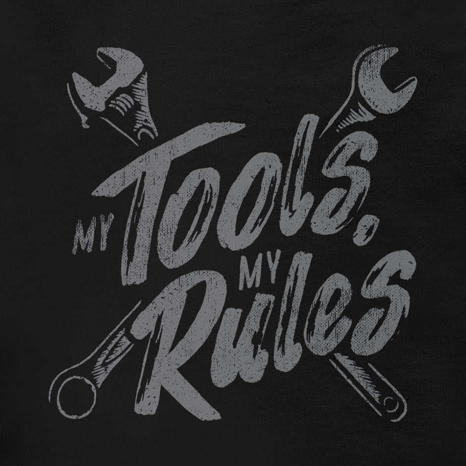 my tools my rules mechanic t shirt by dodo tees